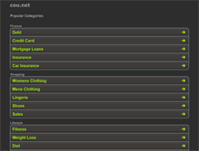 Tablet Screenshot of cou.net